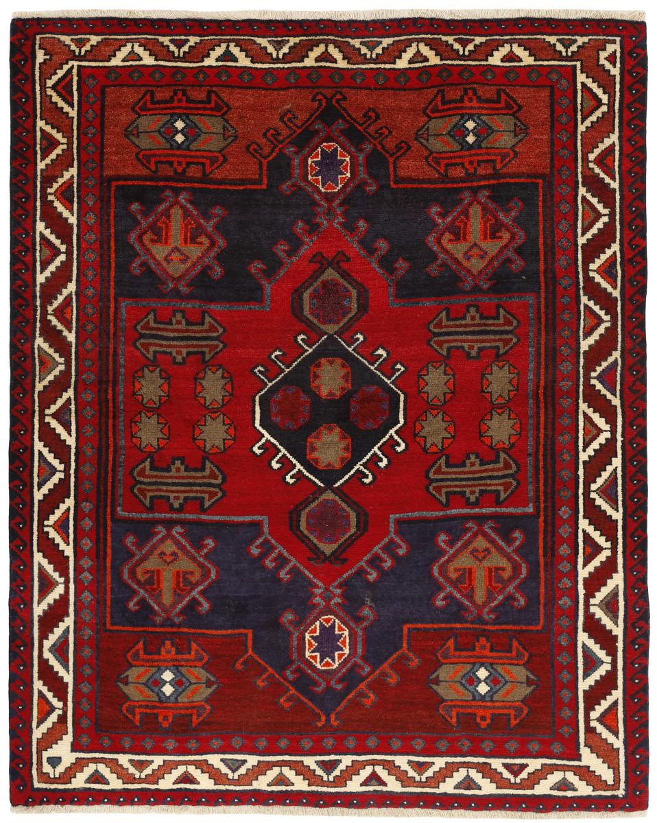 Persian Rug Lori 6'11"x5'9" 6'11"x5'9", Persian Rug Knotted by hand