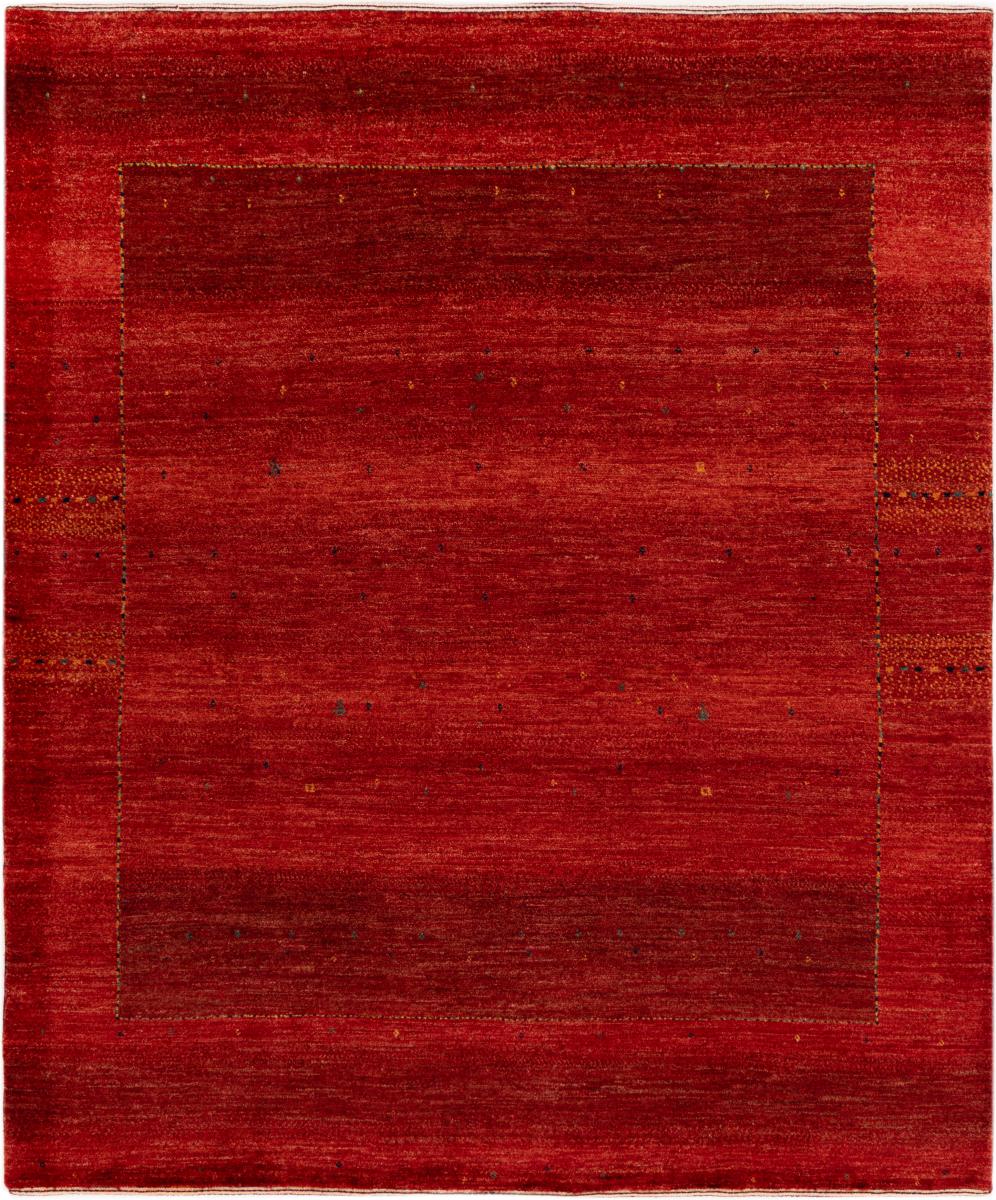 Persian rug Persian Gabbeh Loribaft Essence 6'1"x5'2" 6'1"x5'2", Persian rug Hand-knotted