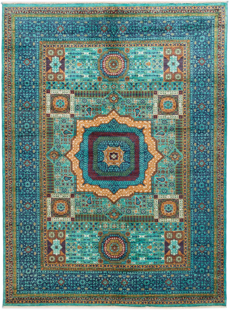 Afghaans tapijt Mamluk 240x179 240x179, Perzisch tapijt Handgeknoopte