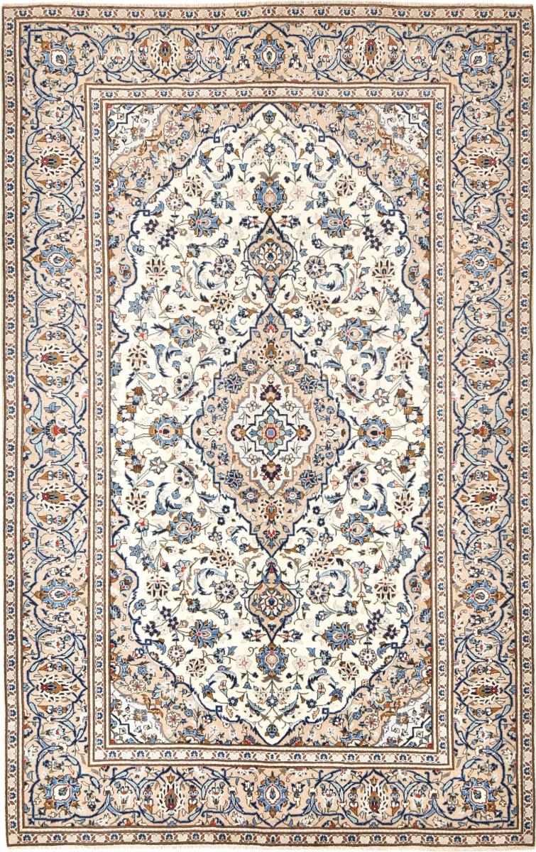 Persisk tæppe Keshan 306x192 306x192, Persisk tæppe Knyttet i hånden