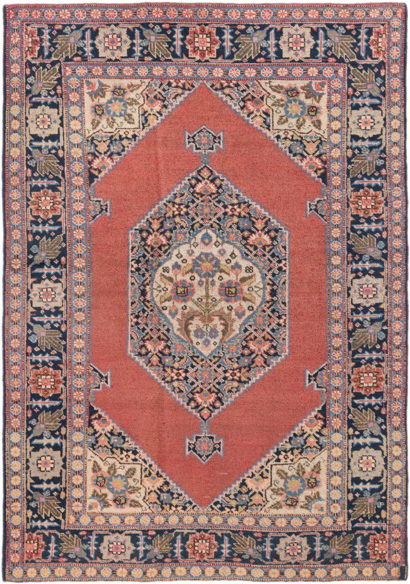 Περσικό χαλί Ισφαχάν Khoy παλαιός 190x131 190x131, Περσικό χαλί Οι κόμποι έγιναν με το χέρι