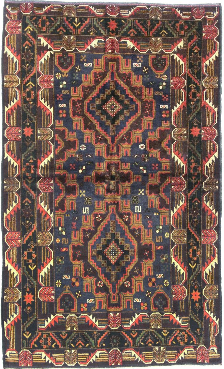 Tapete afegão Balúchi 179x108 179x108, Tapete persa Atado à mão