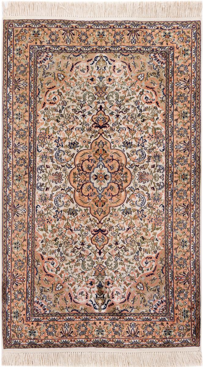 Indiaas tapijt Kasjmier Zijde 156x94 156x94, Perzisch tapijt Handgeknoopt