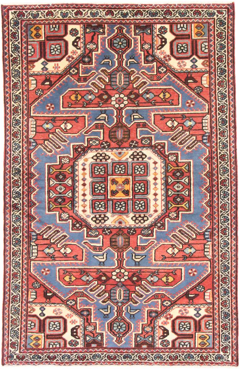 Tapete persa Meymeh 199x129 199x129, Tapete persa Atado à mão