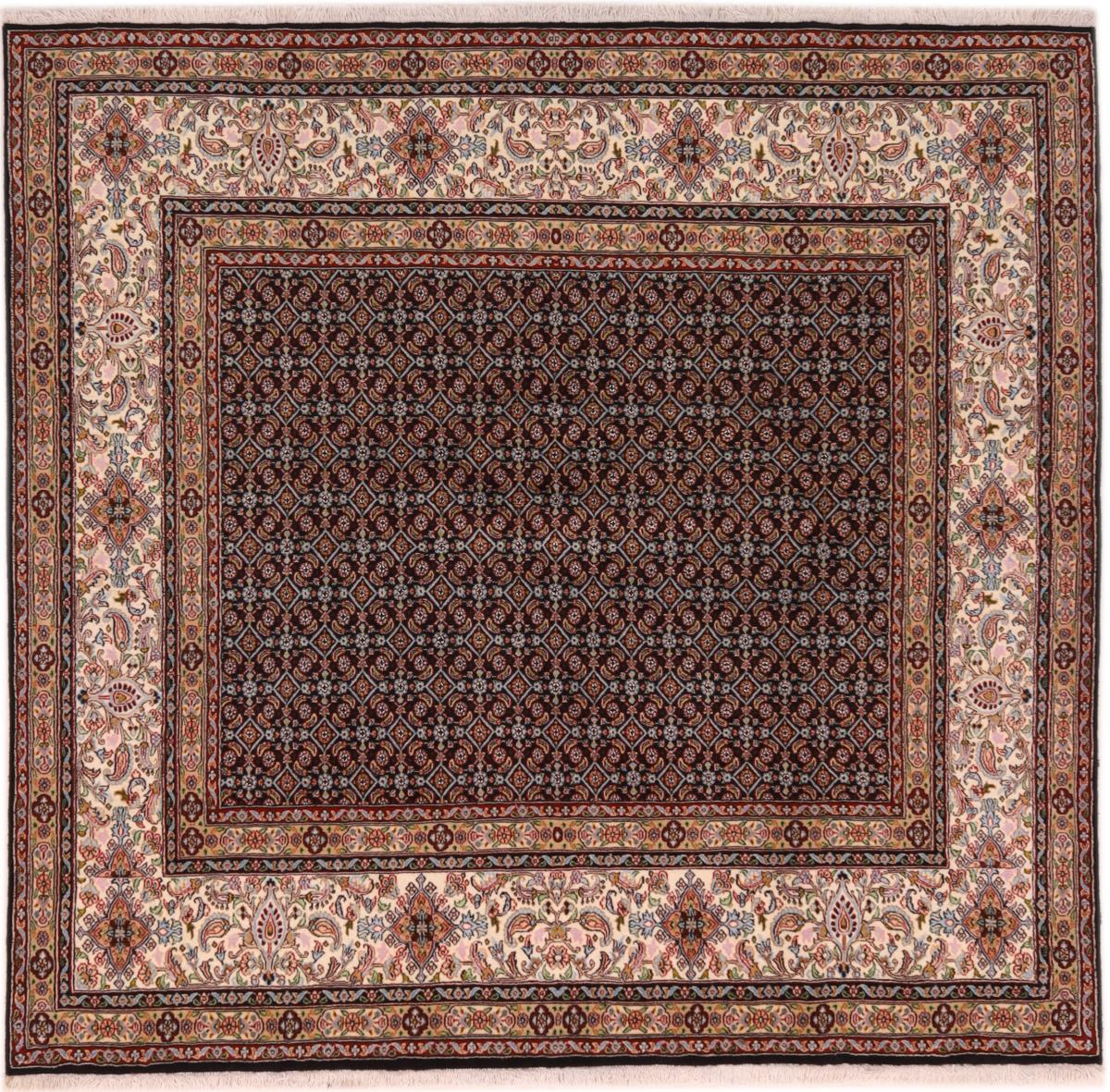 Tapete persa Moud 201x193 201x193, Tapete persa Atado à mão