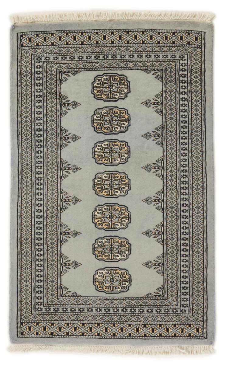 Pakistansk tæppe Pakistan Buchara 2ply 124x80 124x80, Persisk tæppe Håndknyttet