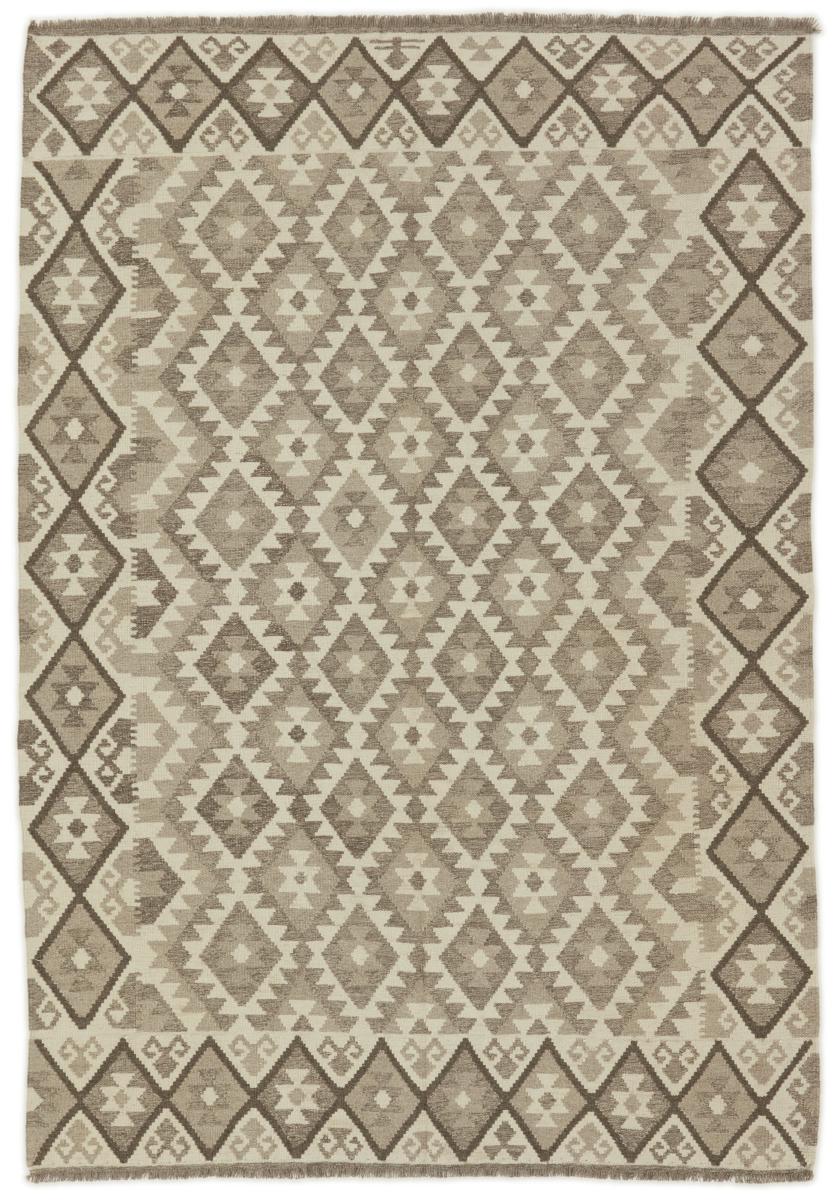 Afghansk tæppe Kelim Afghan 251x175 251x175, Persisk tæppe Håndvævet