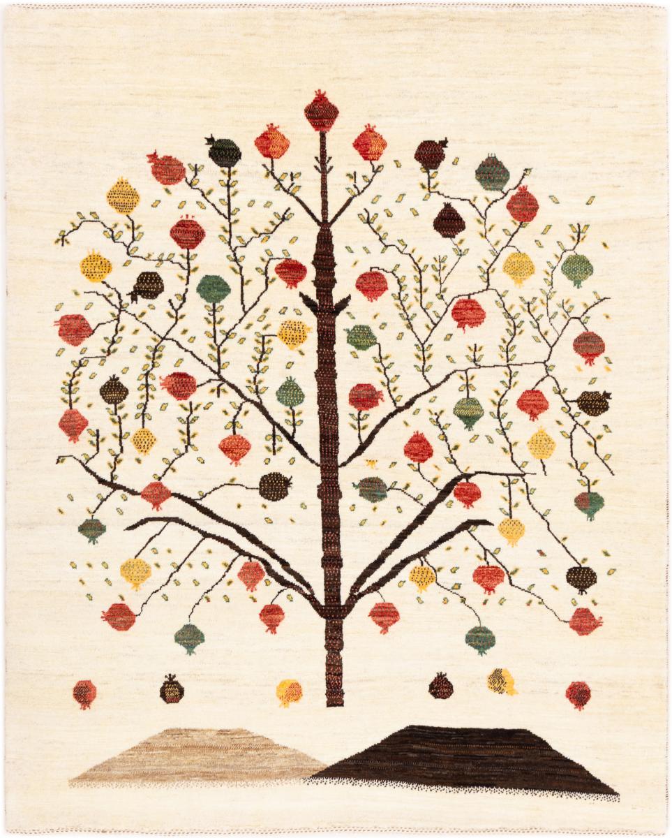 Tapis persan Persan Gabbeh Loribaft Nowbaft 184x145 184x145, Tapis persan Noué à la main