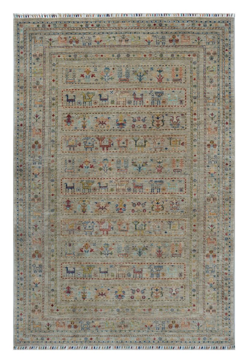 Pakistanilainen matto Arijana Shaal 246x169 246x169, Persialainen matto Solmittu käsin