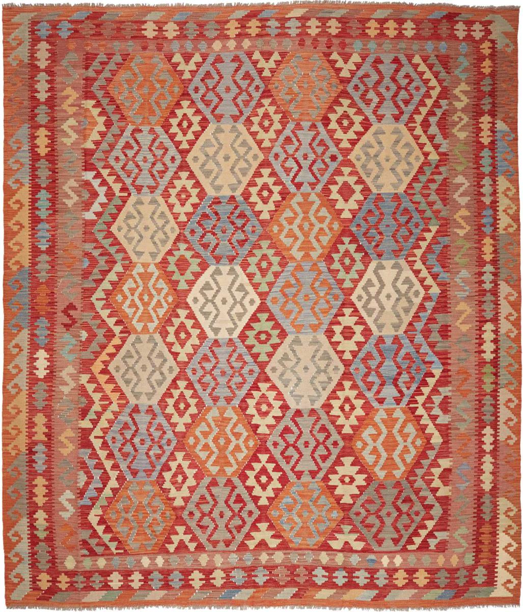 Afghanska mattan Kilim Afghan 290x251 290x251, Persisk matta handvävd 