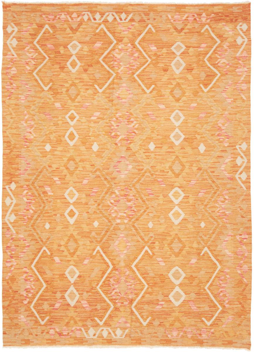 Αφγανικό χαλί Κιλίμ Afghan 212x155 212x155, Περσικό χαλί Οι κόμποι έγιναν με το χέρι