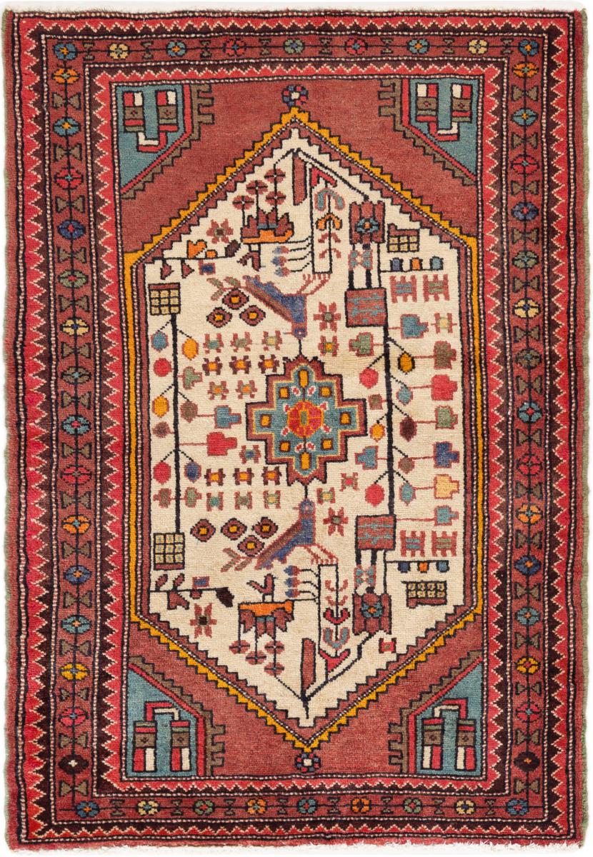 Tappeto persiano Tuyserkan 130x88 130x88, Tappeto persiano Annodato a mano