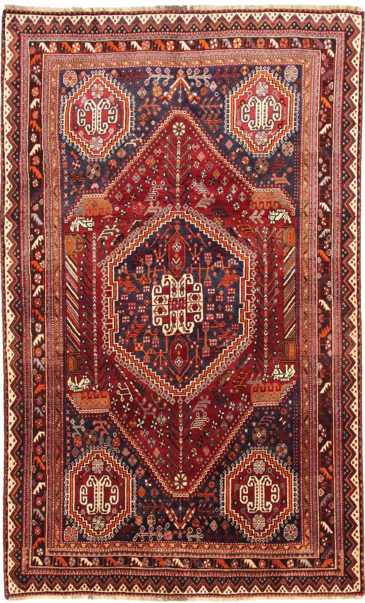 Persian Rug Ghashghai 264x163 264x163, Persian Rug Knotted by hand