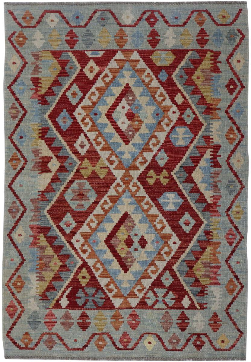 Afghanischer Teppich Kelim Afghan 146x95 146x95, Perserteppich Handgewebt