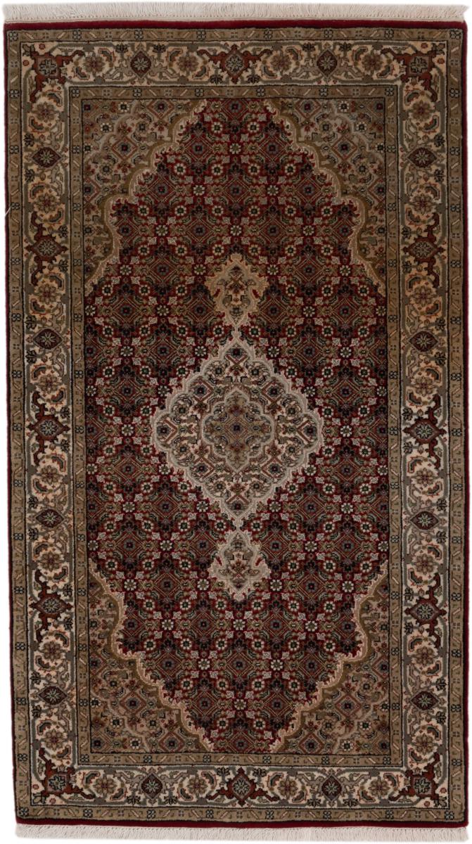 Indo rug Indo Tabriz 5'3"x3'0" 5'3"x3'0", Persian Rug Knotted by hand