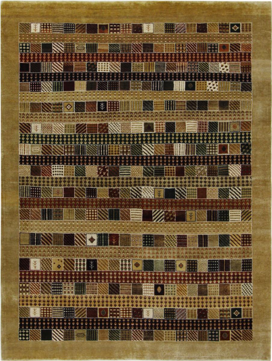 Alfombra persa Persia Gabbeh Loribaft Atelier 262x199 262x199, Alfombra persa Anudado a mano