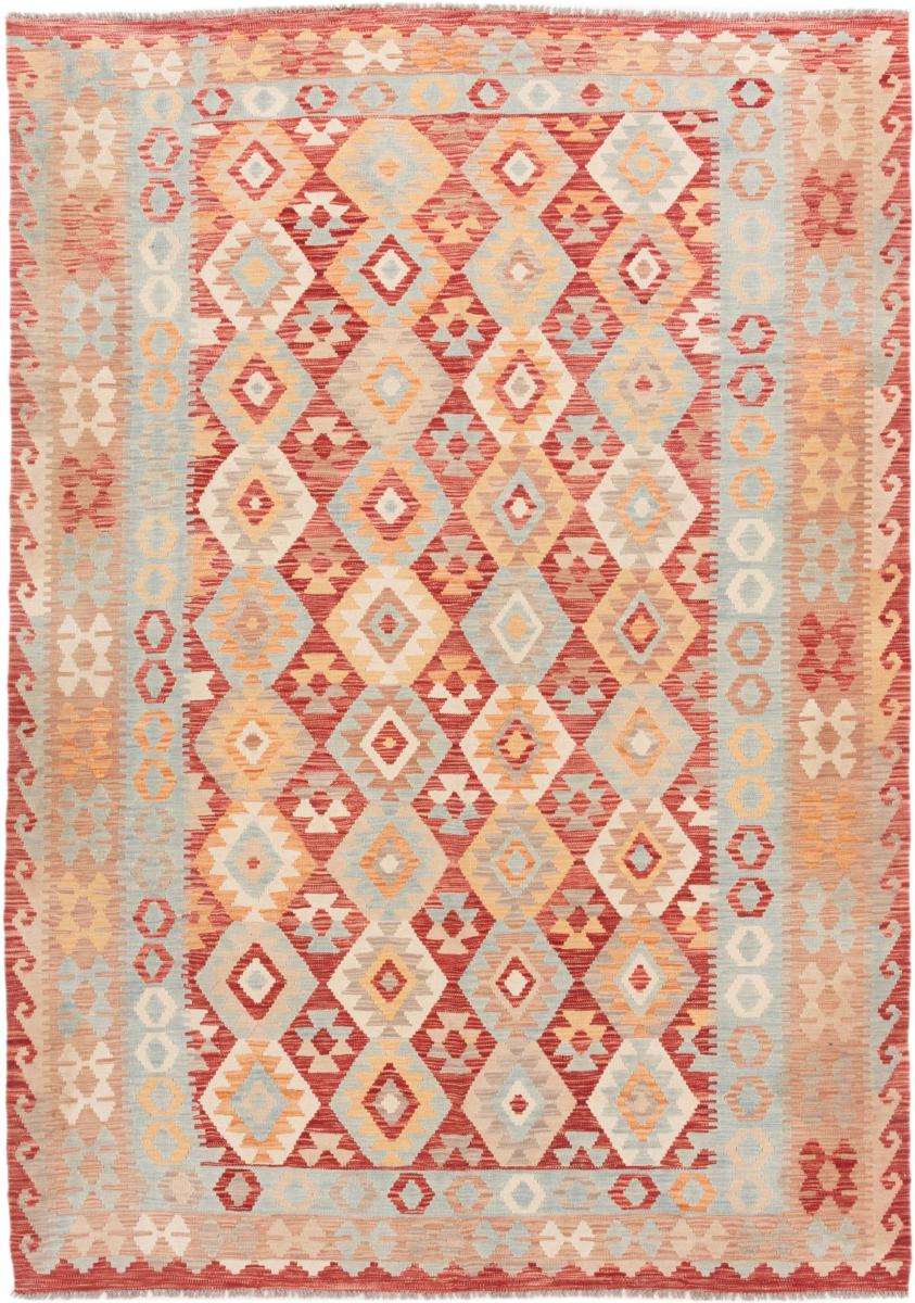 Tapete afegão Kilim Afegão 290x208 290x208, Tapete persa Tecido à mão