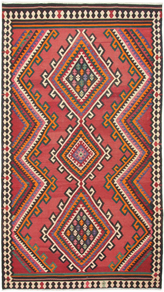 Tapete persa Kilim Fars Azerbaijan Antigo 346x191 346x191, Tapete persa Tecido à mão