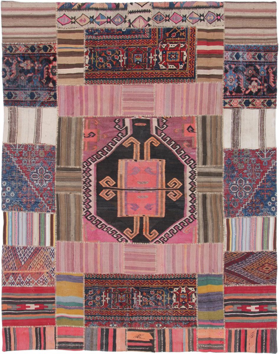 Perzsa szőnyeg Patchwork 261x200 261x200, Perzsa szőnyeg Kézzel csomózva