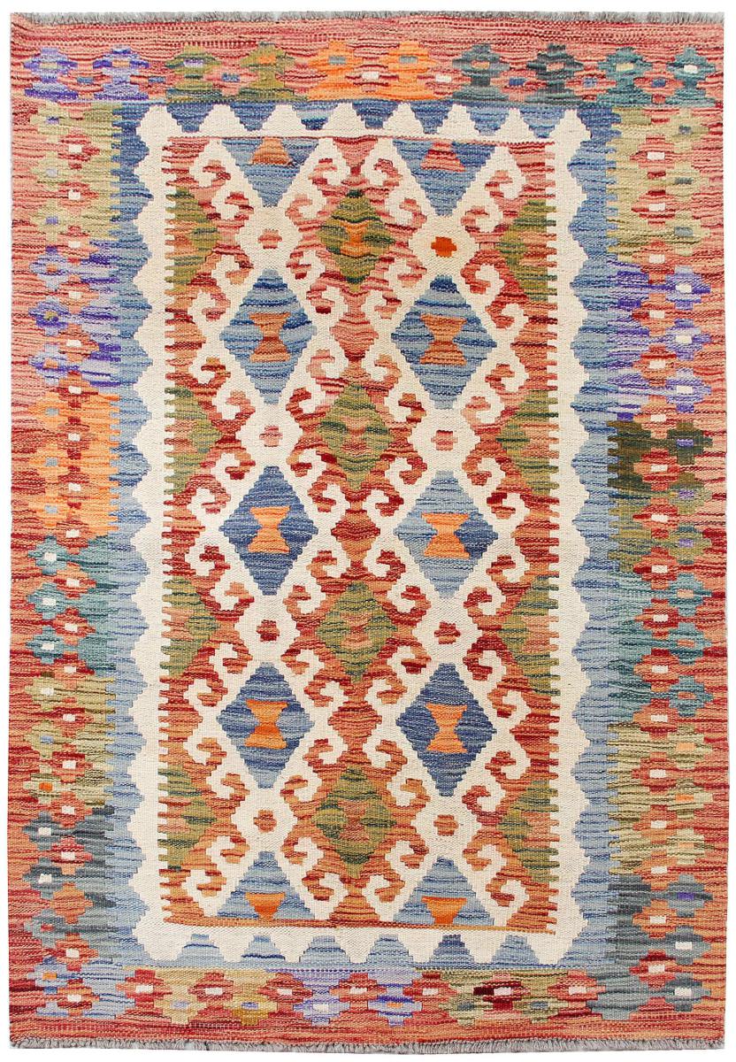 Tapete afegão Kilim Afegão 151x105 151x105, Tapete persa Tecido à mão