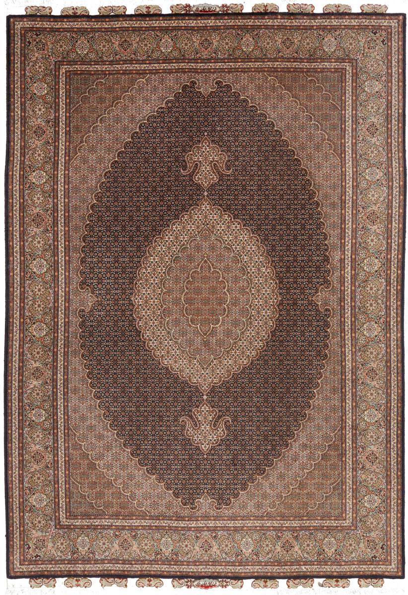Persian Rug Tabriz 50Raj Mahi 9'11"x6'10" 9'11"x6'10", Persian Rug Knotted by hand