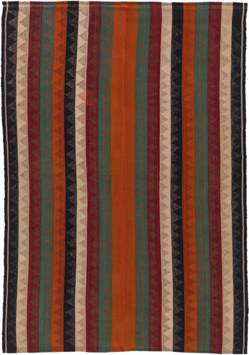 Persian Rug Kilim Fars 209x144 209x144, Persian Rug Woven by hand