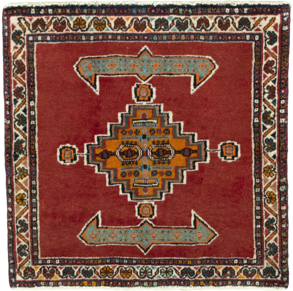 Tappeto persiano Shiraz 58x56 58x56, Tappeto persiano Annodato a mano