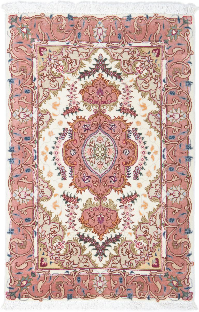 Tapete persa Tabriz 50Raj 88x57 88x57, Tapete persa Atado à mão