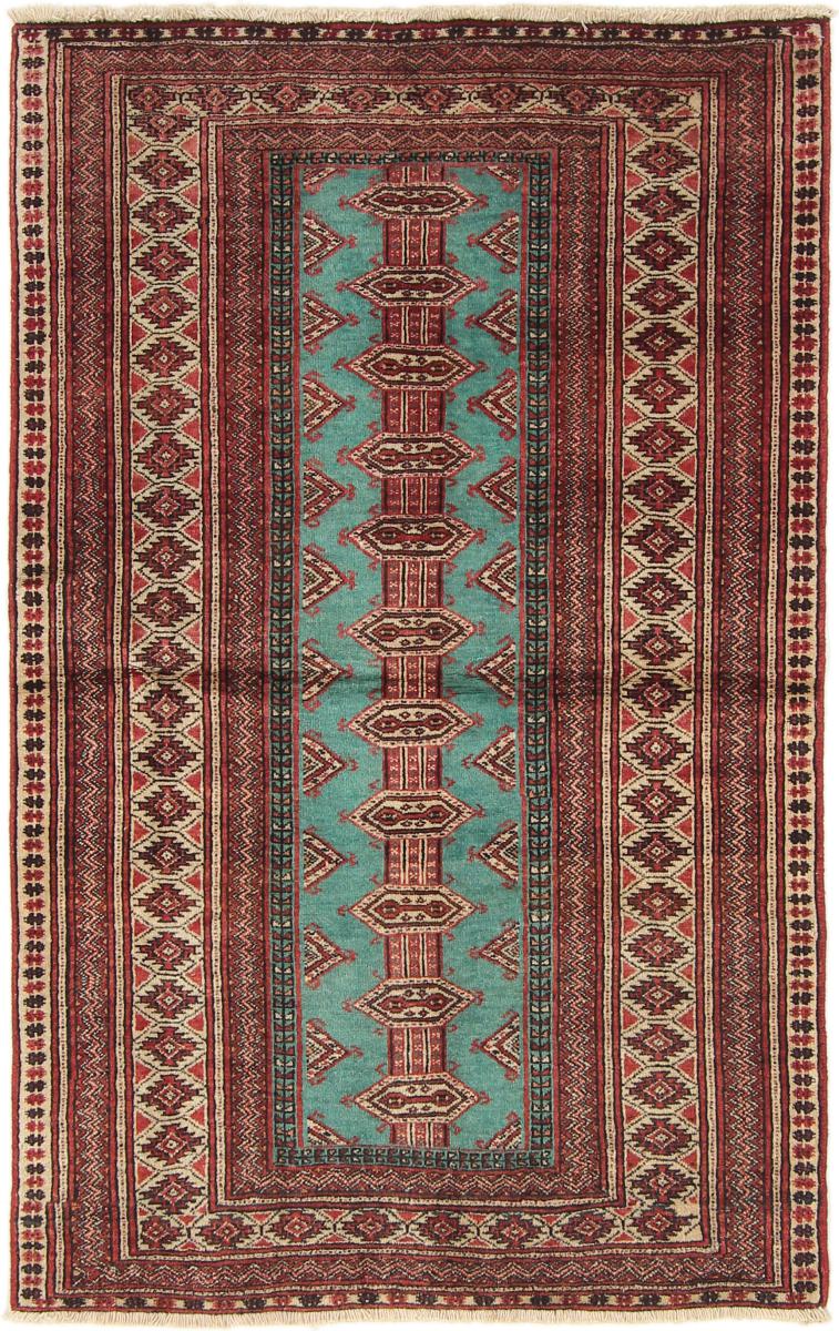 Perzisch tapijt Turkaman 138x86 138x86, Perzisch tapijt Handgeknoopte