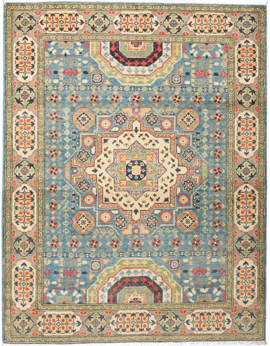Afghan rug Kazak Limited 196x152 196x152, Persian Rug Knotted by hand