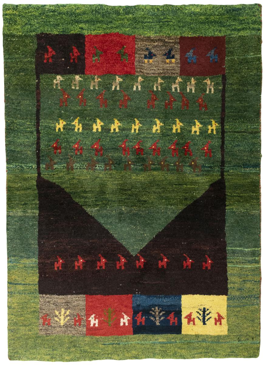 Pakisztáni szőnyeg Perzsa Gabbeh 151x109 151x109, Perzsa szőnyeg Kézzel csomózva