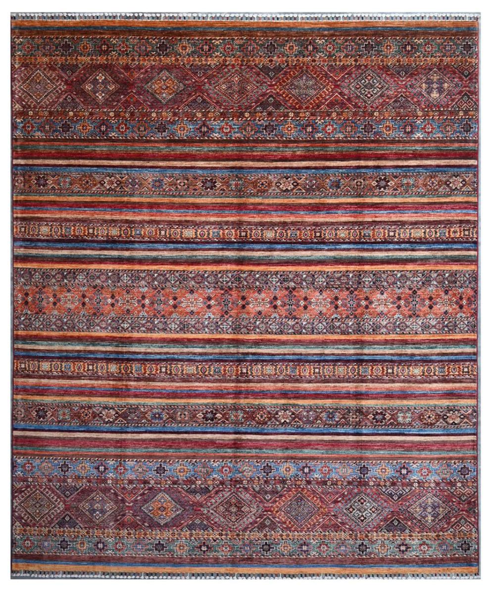Pakistanilainen matto Arijana Shaal 303x251 303x251, Persialainen matto Käsinsolmittu