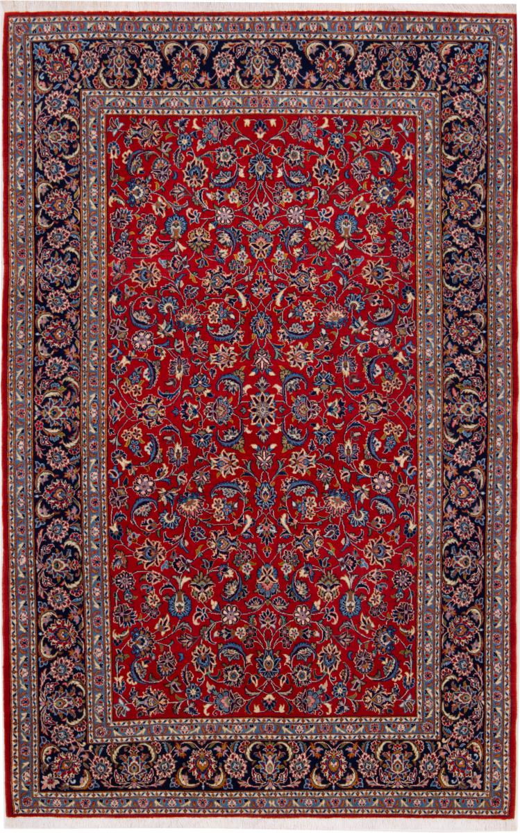 Covor persan Kashan 221x137 221x137, Covor persan Lucrate de mână