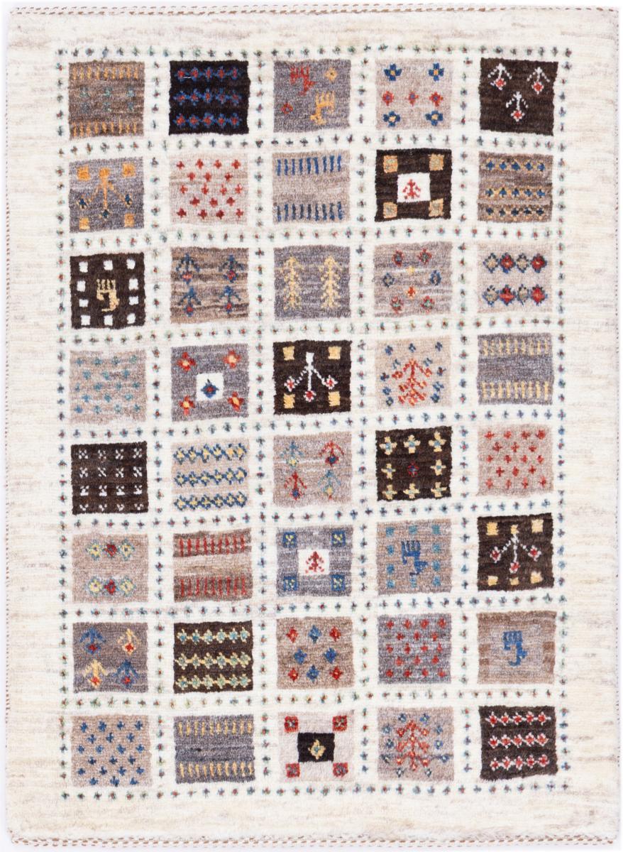 Tappeto persiano Persiano Gabbeh Loribaft Atelier 94x71 94x71, Tappeto persiano Annodato a mano