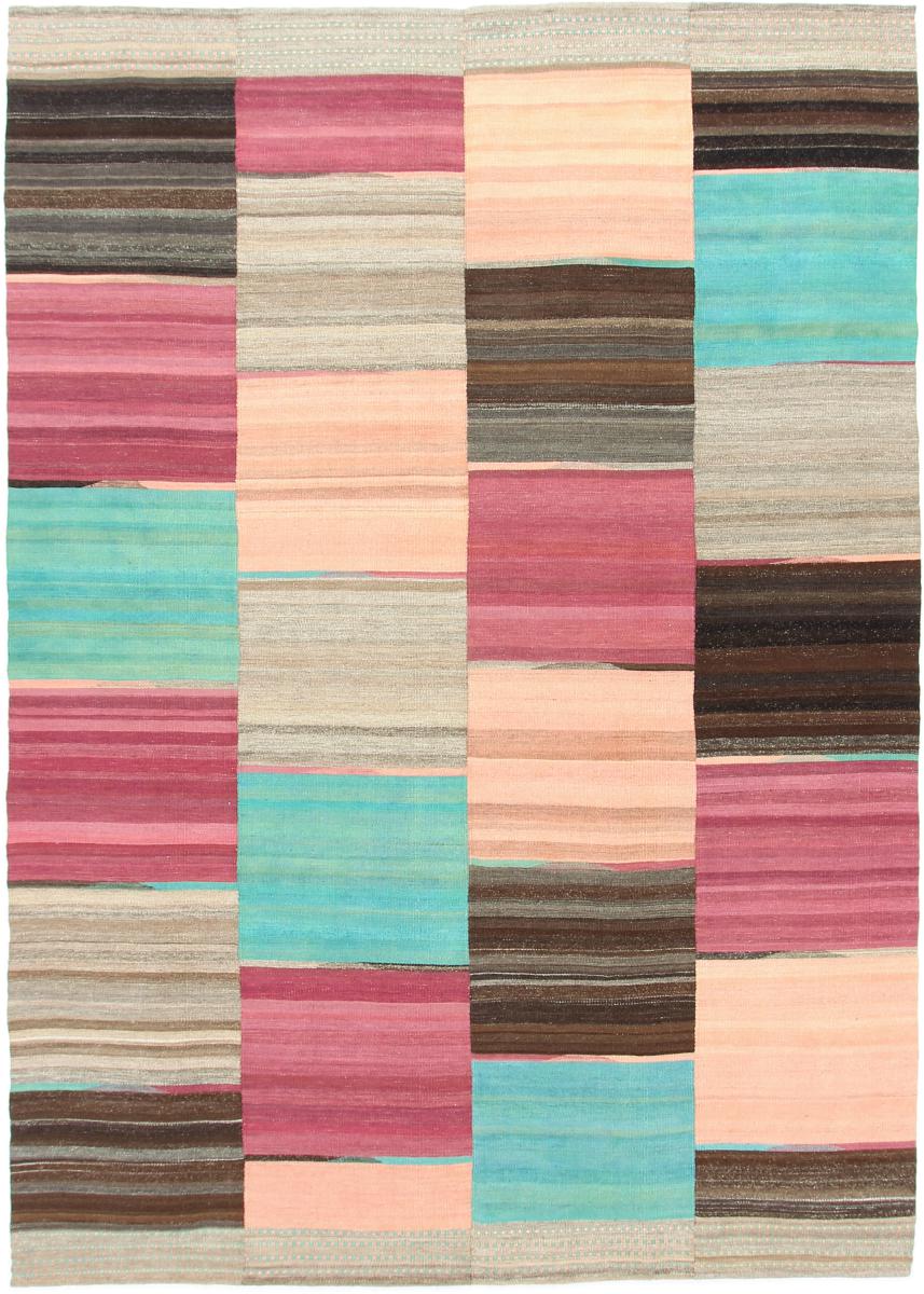 Tapete persa Kilim Fars 284x201 284x201, Tapete persa Tecido à mão