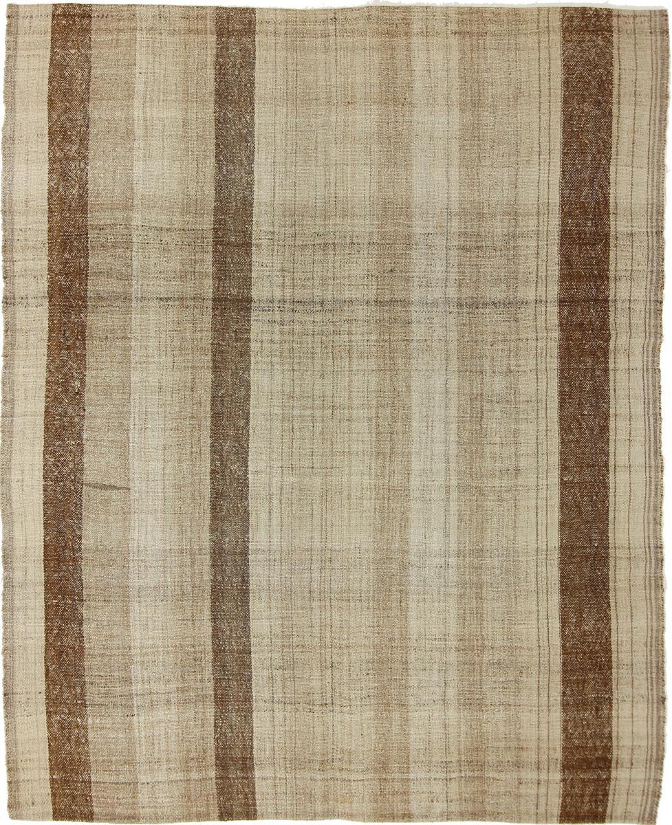 Tapete persa Kilim Fars Antigo 196x159 196x159, Tapete persa Tecido à mão