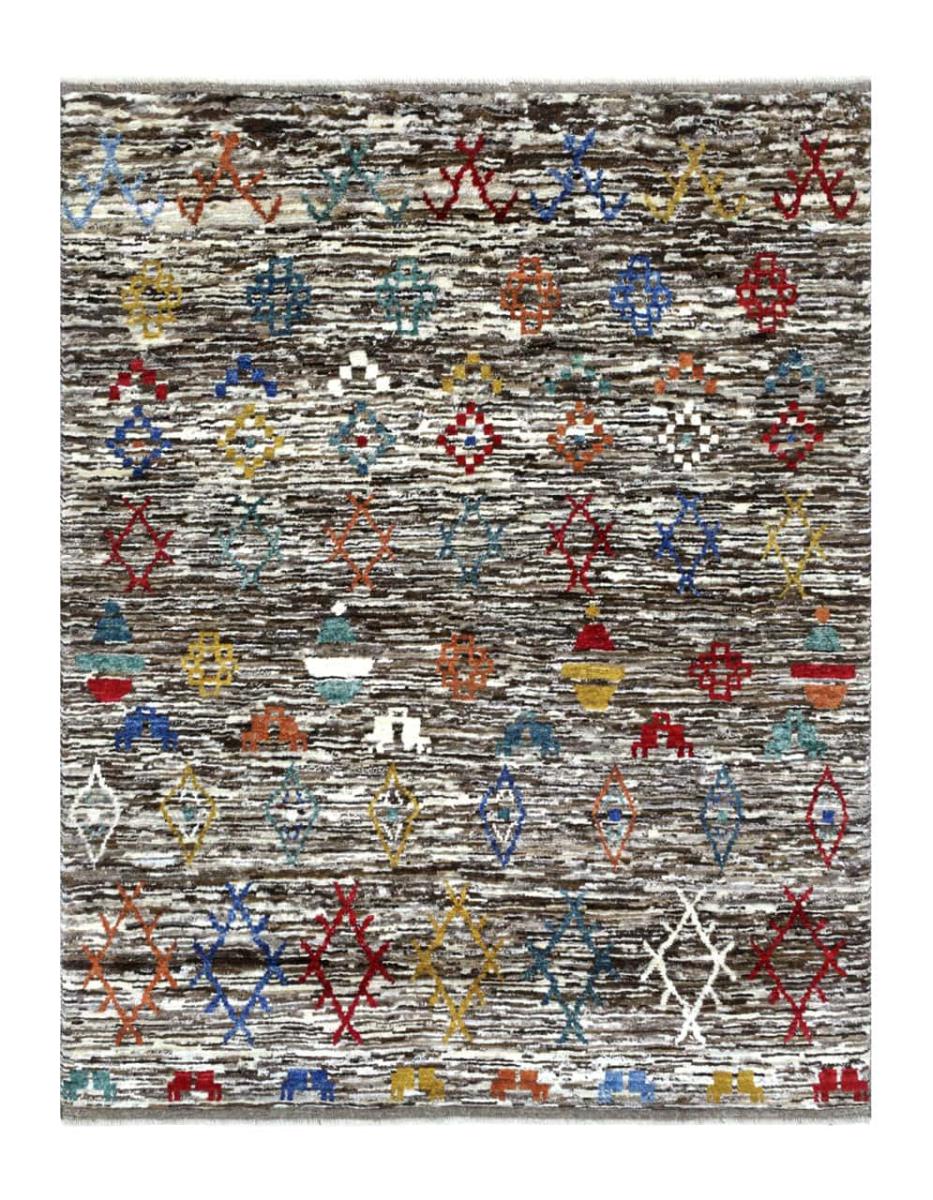 Tapis pakistanais Berber Ghashghai 197x154 197x154, Tapis persan Noué à la main
