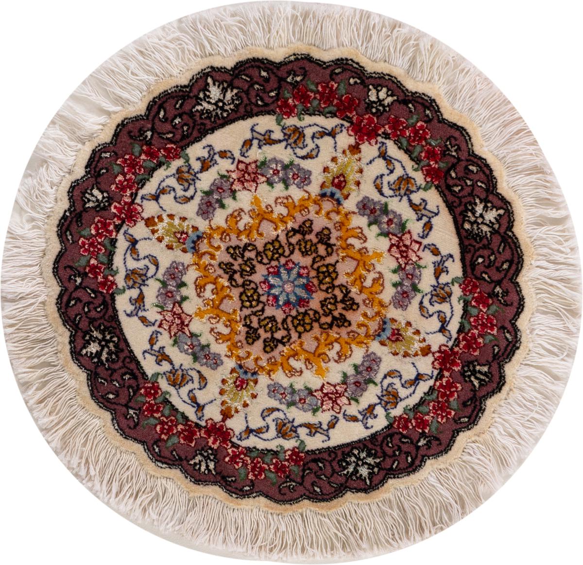 Persisk teppe Tabriz 46x49 46x49, Persisk teppe Knyttet for hånd