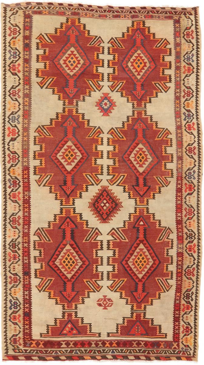 Tapete persa Kilim Fars Azerbaijan Antigo 305x166 305x166, Tapete persa Tecido à mão