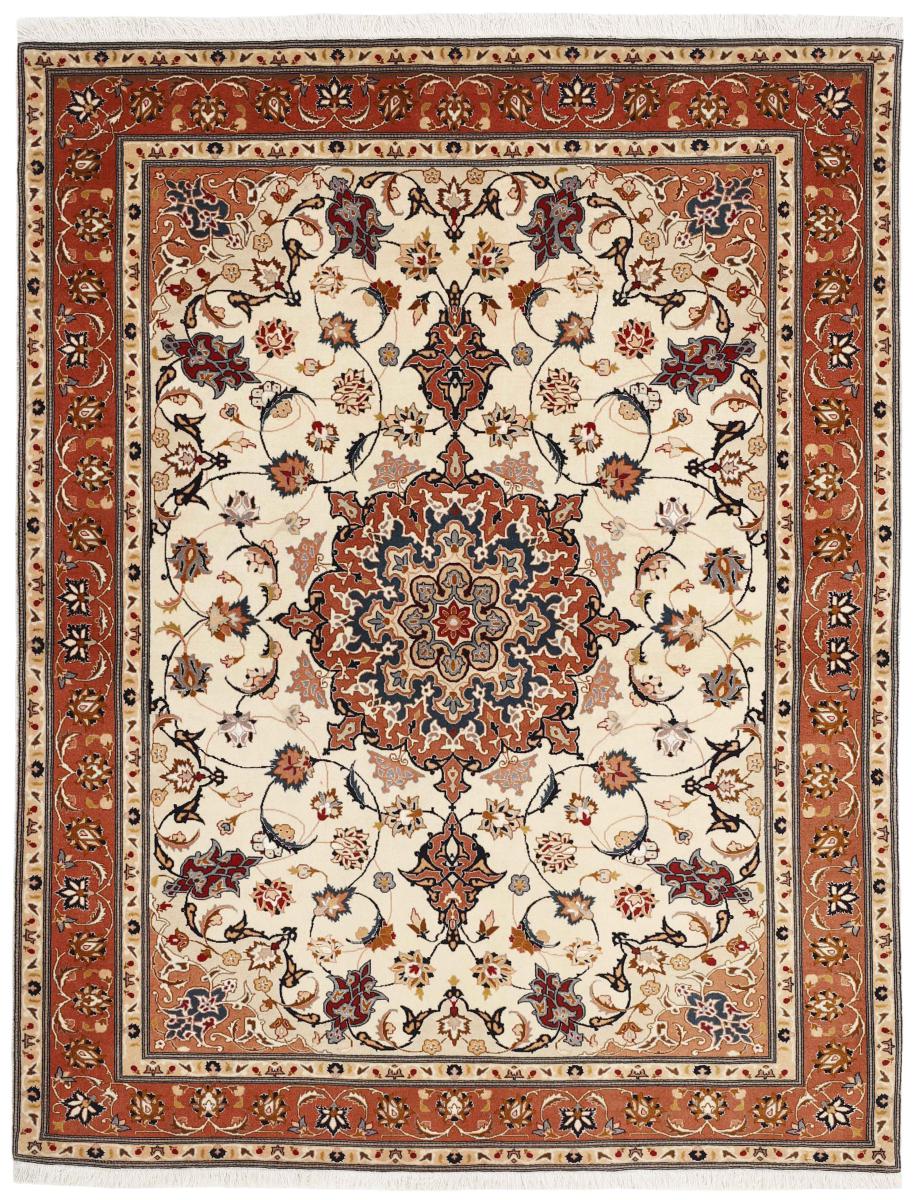 Perzsa szőnyeg Tabriz 50Raj 198x151 198x151, Perzsa szőnyeg Kézzel csomózva