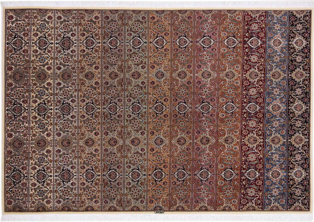 Tappeto persiano Tabriz 50Raj 133x197 133x197, Tappeto persiano Annodato a mano