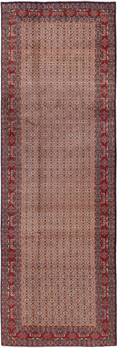 Tappeto persiano Moud 380x126 380x126, Tappeto persiano Annodato a mano