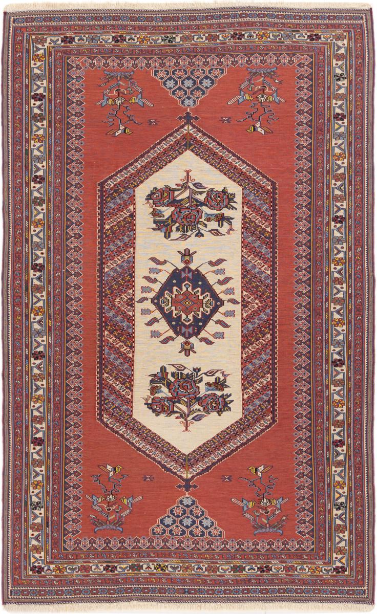 Perserteppich Kelim Fars Soumak 6'4"x3'11" 6'4"x3'11", Perserteppich Handgeknüpft