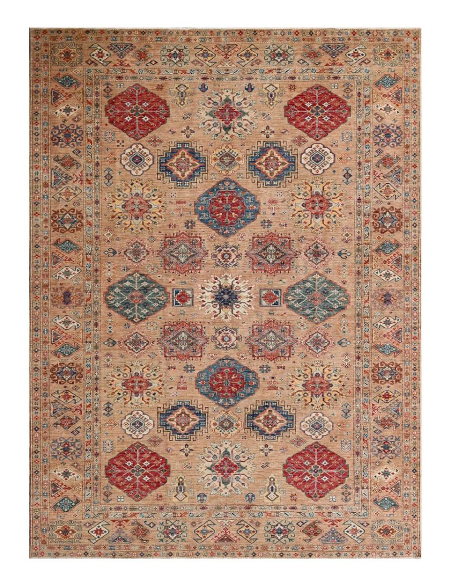 Afghanska mattan Kazak Ghazni 380x282 380x282, Persisk matta Knuten för hand