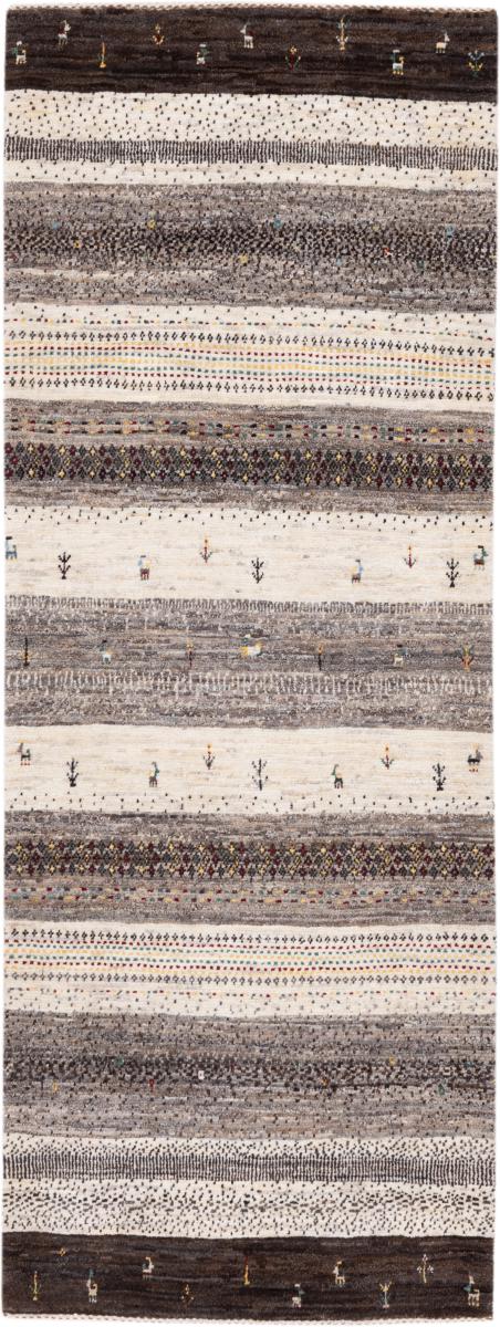 Alfombra persa Persia Gabbeh Loribaft Tabiibaft 196x73 196x73, Alfombra persa Anudado a mano