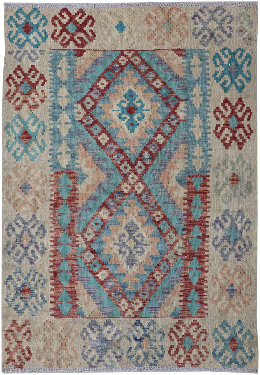 Tapis afghan Kilim Afghan 122x86 122x86, Tapis persan Tissé à la main
