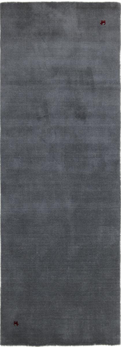 Indo rug Loom Gabbeh Grey 398x83 398x83, Persian Rug Loom knotted