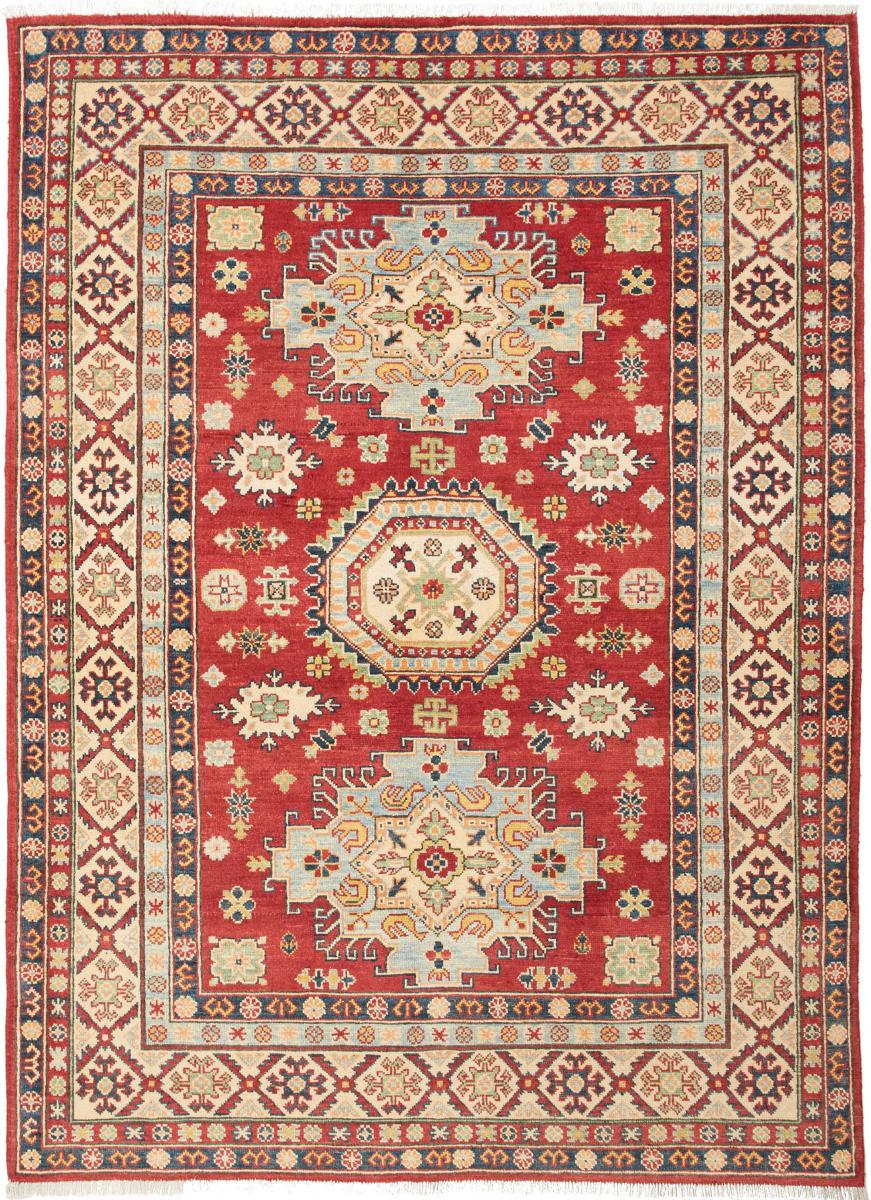 Afghan rug Kazak Limited 207x146 207x146, Persian Rug Knotted by hand