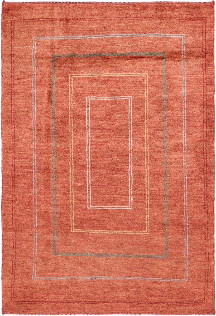 Persisk tæppe Persisk Gabbeh Loribaft Z 143x100 143x100, Persisk tæppe Knyttet i hånden