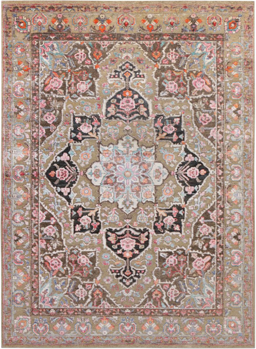 Tapis indien Sadraa 217x173 217x173, Tapis persan Noué à la main